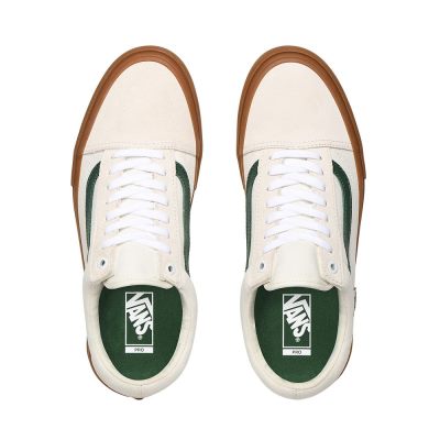 Vans Old Skool Pro - Kadın Spor Ayakkabı (Koyu Yeşil)